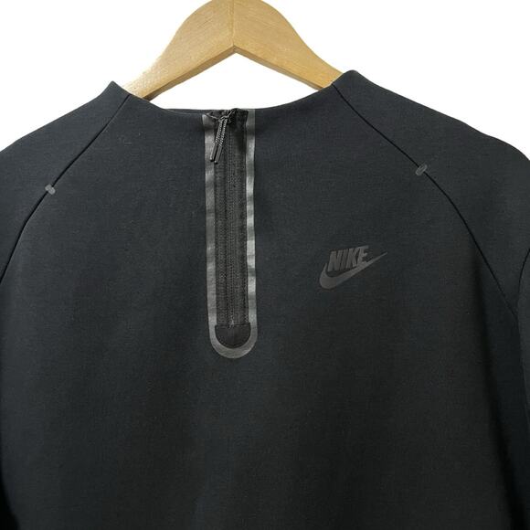 Nike Womens Tech Fleece Essential Mini Dress Size M Black Athletic Athleisure - Picture 4 of 8